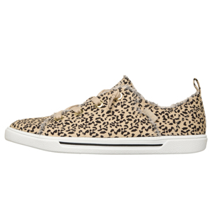 Nhà Máy Trực Tiếp Phụ Nữ Leopard In Sneakers Vải Ren Lên Colourful Đế Ngoài Biểu Tượng Tùy Chỉnh Đi Bộ Giản Dị Bán Buôn - Product Image 1