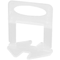 Système de nivellement de carreaux en plastique/Clips et cales Nivellement de carreaux en céramique/cales de carreaux 100pcs YS 2.0 MM système de nivellement de carreaux