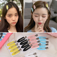 Grampos de cabelo sem costura, grampos de cabelo para mulheres, maquiagem, acessórios de cabelo, presilhas, cor sólida 2022