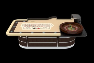 זהב בינלאומי הפוך מספרים מרובי שחקן מסתובב שולחן גלגל - Product Image 2