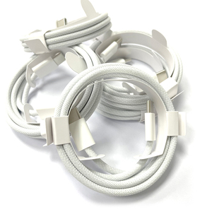 Wholesale PD 1M Type <strong>USB</strong> <strong>C</strong> <strong>to</strong> <strong>C</strong> Charger Charging for iphone 15 60W Braided Datakabel - Product Image 1