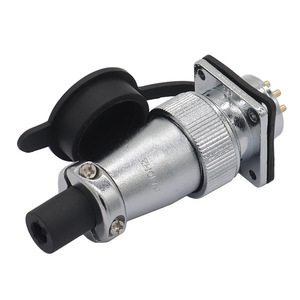 WS20 คอนเนคเตอร์อุตสาหกรรม 2/3/4/5/6/7/12 พิน แบบติดตั้งบนแผง 500V 10A กระแสไฟสูง - ปลั๊กตัวผู้ตัวเมียสำหรับอุปกรณ์งานหนัก - Product Image 5