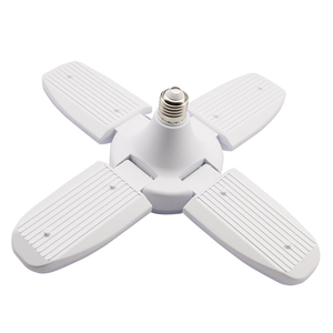 AC 85-265V Super Bright Ceiling Adjustable Four Leaf Deformable E27 Fan Blade The <span class=keywords><strong>Croods</strong></span> Patrs LED Lamp Led Bulb Lighting - Product Image 5