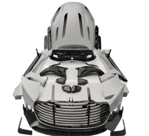 M สไตล์แห้งคาร์บอนไฟเบอร์ Body Kit อุปกรณ์เสริมสําหรับรถยนต์สําหรับ Aston Martin DB11