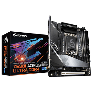 Carte mère GIGABYTE Z690I <span class=keywords><strong>AORUS</strong></span> ULTRA DDR4 d'occasion avec prise en charge du Wi-Fi pour processeurs Intel Core I9/i7/i5 de 12e génération, ordinateur de bureau, 64 Go de RAM - Product Image 4