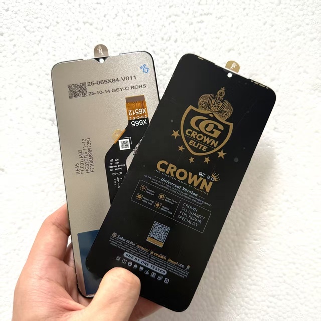Crown Lcd Phone Screen Display for Tecno Itel Infinix X665 X6512 S5 PRO CD8J Hot 12i Pop 8 PRO P37 Smart 6 Mobile Phones LCDs
