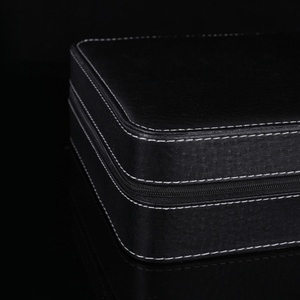 Boîte à bijoux en cuir personnalisée haut de gamme, emballage en velours, vente directe d'usine, coffret cadeau sur mesure - Product Image 4