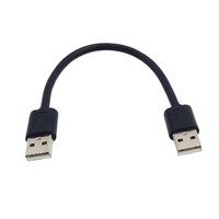Pabrik grosir 20cm 30cm kabel USB a ke USB a, Transfer Data & kabel daya untuk Hard Drive, Printer, Laptop, TV pintar, Hub USB