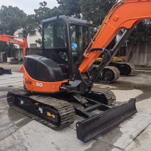Excavatrice d'occasion 5 tonnes d'origine japonaise Hitachi ZX50U ZAXIS 50 Mini-excavatrice multifonctionnelle modèle 2022 Moteur Yanmar - Product Image 5