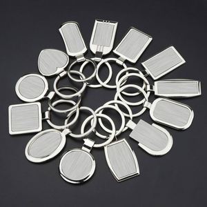 Sy78 Factory Custom Logo Sublimation Blank Metal <b>Key</b> Chains Laser Logo <b>Key</b> Chain Alloy Black Engraving Keychain <b>Key</b> <b>Ring</b> Logo - Product Image 3