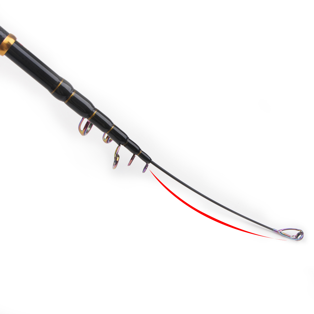 FTK Telescopic Fishing Rods - Durable Carbon Fiber Options