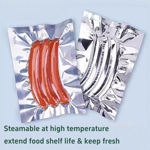 Buste Sigillanti in Alluminio e Plastica Trasparenti Bicolore <span class=keywords><strong>ECO</strong></span> <span class=keywords><strong>PACK</strong></span> per Alimenti, Personalizzate, Resistenti alle Alte Temperature, con Sigillatura su Tre Lati - Product Image 1