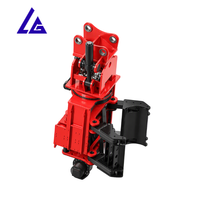 Pile hydraulique rotative avancée de 10-15 m avec pince latérale pour applications sur ponts et infrastructures PC300 PC350