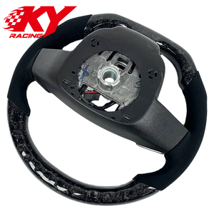 Volant sport LED en cuir et fibre de carbone forgée sur mesure pour Cadillac Escalade CTS CTS-V XTS ATS ATS-V CT5 CT6 - Product Image 3