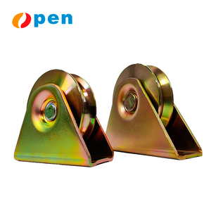 Nhiệm vụ nặng nề cửa trượt/Cửa phần cứng kit, u-groove/v-groove trượt cổng con lăn bánh xe/ròng rọc - Product Image 6