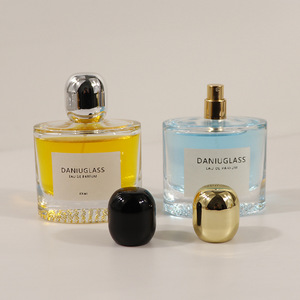 Venta al por Mayor de Botellas de Perfume de Vidrio Ovaladas Transparentes de 100 ml con Clip, Botellas de Spray Recargables Vacías para Cosméticos para Mujer - Product Image 4