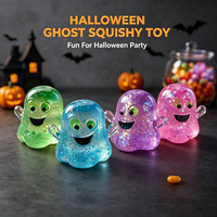 Halloween schattig spook rubberen squishy speelgoed stressverlichter fidget voor kinderen