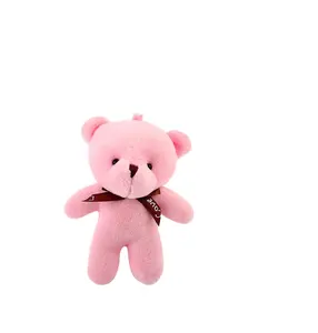 Mini Wholesale Love Teddy Bear Dolls With Custom Logo White Colorful Little Teddy Bears With Clothes Soft Toys Plush