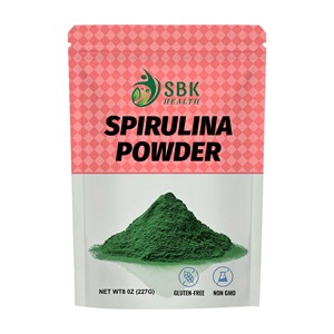 Soutient l'énergie et la résistance : Poudre de spiruline, protéine naturelle issue d'algues, poudre nutritive pour les soins antioxydants et immunitaires - Product Image 1