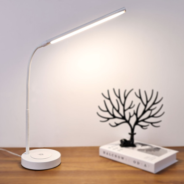 Modern Creative Table Lamp Indoor Lighting Usb Port Rechargeable Dinner Light Led Desk Lamp with Charging Ports
