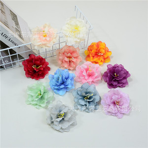 Flores de Peonía Artificiales Dongchen Crafts, Flores de Seda Decorativas para Bodas y Decoración del Hogar - Product Image 4