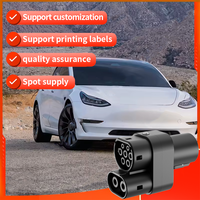 Enchufe de Carga NACS a CCS2 Tipo 2 para Hogar Europeo, Volvo XC40, Polestar 2, Audi E-Tron, CA Portátil Nivel 2, IP65