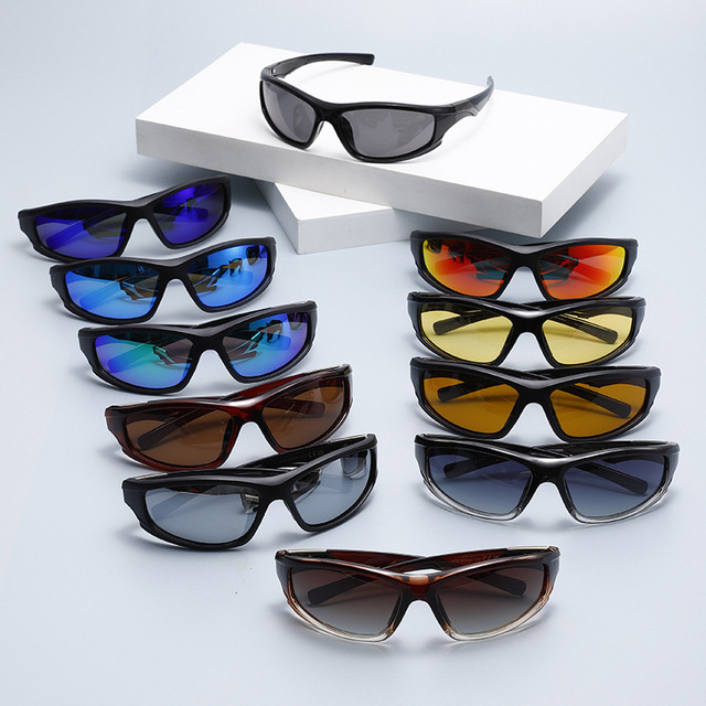 2024 Hot Selling High Quality Outdoor Sport Eyewear Running Sunglasses Cricket Cycling Glasses Polarized Sunglasses