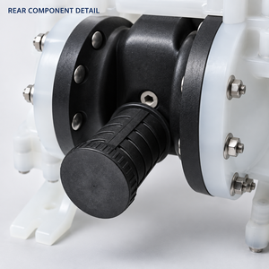 Bomba Neumática de Diafragma de Plástico de 1 Pulgada ARO PD10P-APS-PAA Original para Transferencia de Fluidos Químicos - Product Image 5