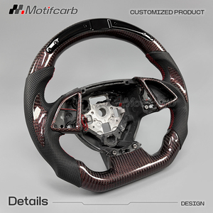 Volante de Fibra de Carbono Personalizado con Pantalla LED de RPM para Chevrolet Camaro ZL1 1LE 1SS 2SS Coupé 2016-2026 - Product Image 3