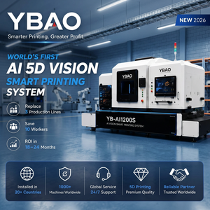 Solo para Depósito: Sistema de Impresión Inteligente con Visión 5D YBAO YB-AI1200S, Máquina Industrial Completamente Automática, Pantallas Monocromáticas de Acero Inoxidable - Product Image 2