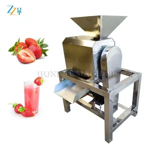 Custom Support Fruit Pulpers Machine Seeds Removing / Mango De-stoner And Pulper / Fruit Pulping Machine Strawberry