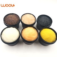 Scrub Gula Shea Butter Jeruk Manis Kopi Pemutih Pengelupas Kulit Wajah & Tubuh Langsung dari Pabrik