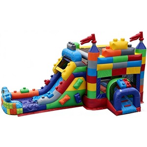 Combo de Castillo Inflable Flamingo Vibes, Castillo Hinchable Comercial para Niños, Domo Inflable, Tobogán Acuático Inflable - Product Image 5