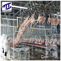 Équipement d'abattage automatique complet direct d'usine pour le canard de volaille et le poulet de chair pour la ligne de coupe de traitement