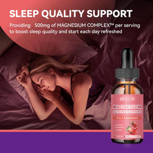 <span class=keywords><strong>Gouttes</strong></span> liquides de glycinate de magnésium à haute absorption avec vitamine B6 pour favoriser le sommeil, la santé des os et des muscles - Product Image 6