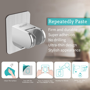 <span class=keywords><strong>Support</strong></span> de <span class=keywords><strong>douche</strong></span> mural pour salle de bain Leelongs <span class=keywords><strong>sans</strong></span> perçage <span class=keywords><strong>support</strong></span> de <span class=keywords><strong>support</strong></span> de pommeau de <span class=keywords><strong>douche</strong></span> adhésif fort et étanche - Product Image 4