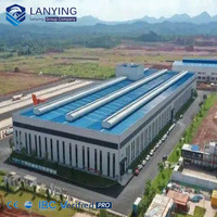 Edificio Metálico Prefabricado, Almacén Industrial, Estructura de Acero, Nave de Almacenamiento de Gran Envergadura, Almacén para Cadena de Suministro