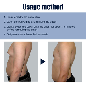 Parche reafirmante de pecho para hombre de East <span class=keywords><strong>Moon</strong></span>, reafirmante de piel de pecho para hombre, parche para el cuidado muscular del pecho antiflacidez - Product Image 5