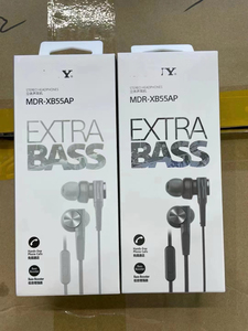 หูฟังชนิดใส่ในหูพิเศษหูฟังสเตอริโอแบบมีสาย3.5MM ชุดหูฟังแฮนด์ฟรีสำหรับเล่นกีฬาพร้อมหูฟังไมโครโฟนสำหรับโซนี่ MDR-XB55AP - Product Image 2