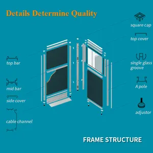 Văn Phòng Tủ Cong Trạm Làm Việc Bàn Chất Lượng Cao 6 Người Trạm Làm Việc - Product Image 6
