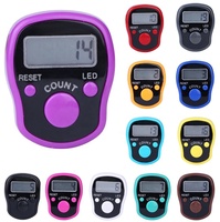 Vente chaude Électronique Tasbih Doigt Compteur Numérique Bague Main Tally Compteur Minuterie pour Cadeau Musulman