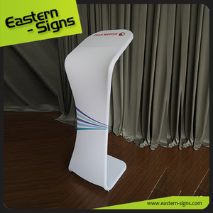 New Arrival <strong>Tablet</strong> Sharing Station 360&deg; Photo Booth Custom Logo Print Tension Fabric Backdrop <strong>Tablet</strong> Stand Shelf Trade Show - Product Image 2