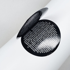 Nhãn Tròn hai lớp có thể phân hủy nội dung có thể mở rộng nhãn nhiều lớp tự dính cho chăm sóc da - Product Image 2