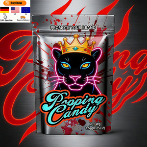 Custom Printed Recyclable Resealable PE Zipper Top Herb & Salad Package <b>Bags</b> 3.5g-1lb - Product Image 1