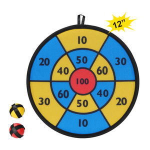 12 pollici in tessuto <span class=keywords><strong>per</strong></span> <span class=keywords><strong>bambini</strong></span> freccette <span class=keywords><strong>con</strong></span> palline appiccicose Sport interattivi gioco <span class=keywords><strong>per</strong></span> <span class=keywords><strong>bambini</strong></span> - Product Image 1