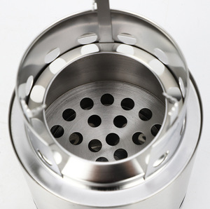 Estufa ultraligera para acampar al aire libre <span class=keywords><strong>2022</strong></span>, quemador individual portátil para aventuras al aire libre, mochilero, senderismo, supervivencia, 1L, viene bolsa - Product Image 4