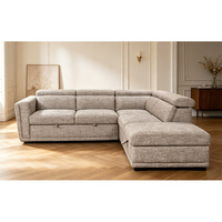 Vente en gros, Meilleure vente : Canapé-lit moderne pour salon, deux places, d'angle en L, style Cloud, avec rangement et rembourrage en mousse, pour appartement et centre commercial