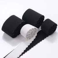 Soutien-gorge sous-vêtements en peluche décoration élastique sangle bande coudre brillant Picot bord élastique bande sangle pour Lingerie vêtement bricolage