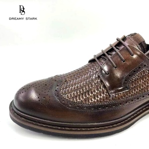 Chaussures Oxford de luxe en cuir véritable pour hommes Dreamy Stark, respirantes, formelles, pour le bureau et les mariages - Product Image 3