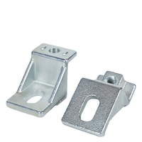 Support d'angle pour rack, fixation de profilé à 90 degrés, accessoire de support vertical, quincaillerie de montage